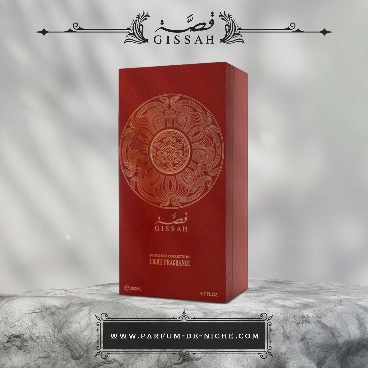 cofre Calabria de Gissah - Perfume nicho mixto fresco, amaderado y elegante - 200 ml