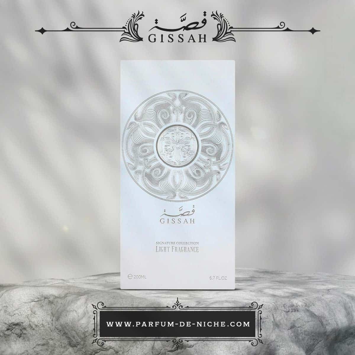 Hudson II box de Gissah - Perfume nicho mixto floral, ambarino y sensual - 200 ml