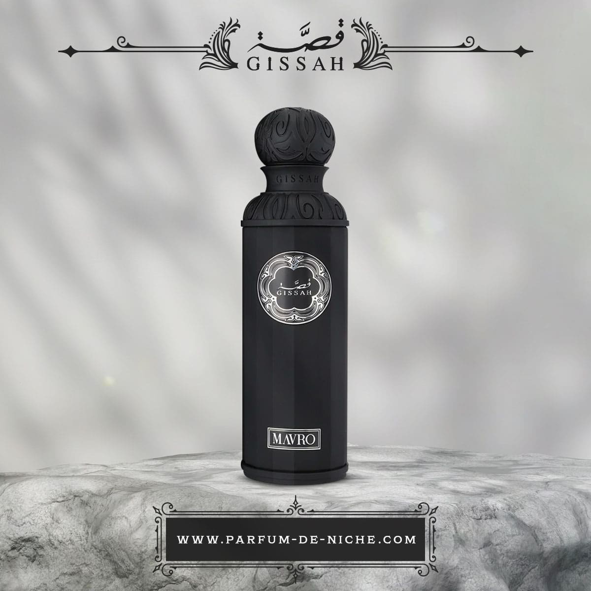 Mavro de Gissah - Fragancia nicho masculina intensa y misteriosa - 200 ml