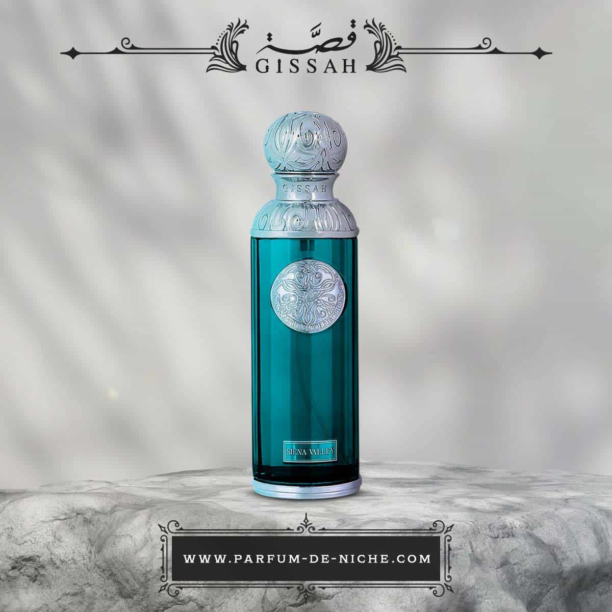 Siena Valley by Gissah - Fragancia nicho mixta afrutada, gourmand y amaderada - 200 ml