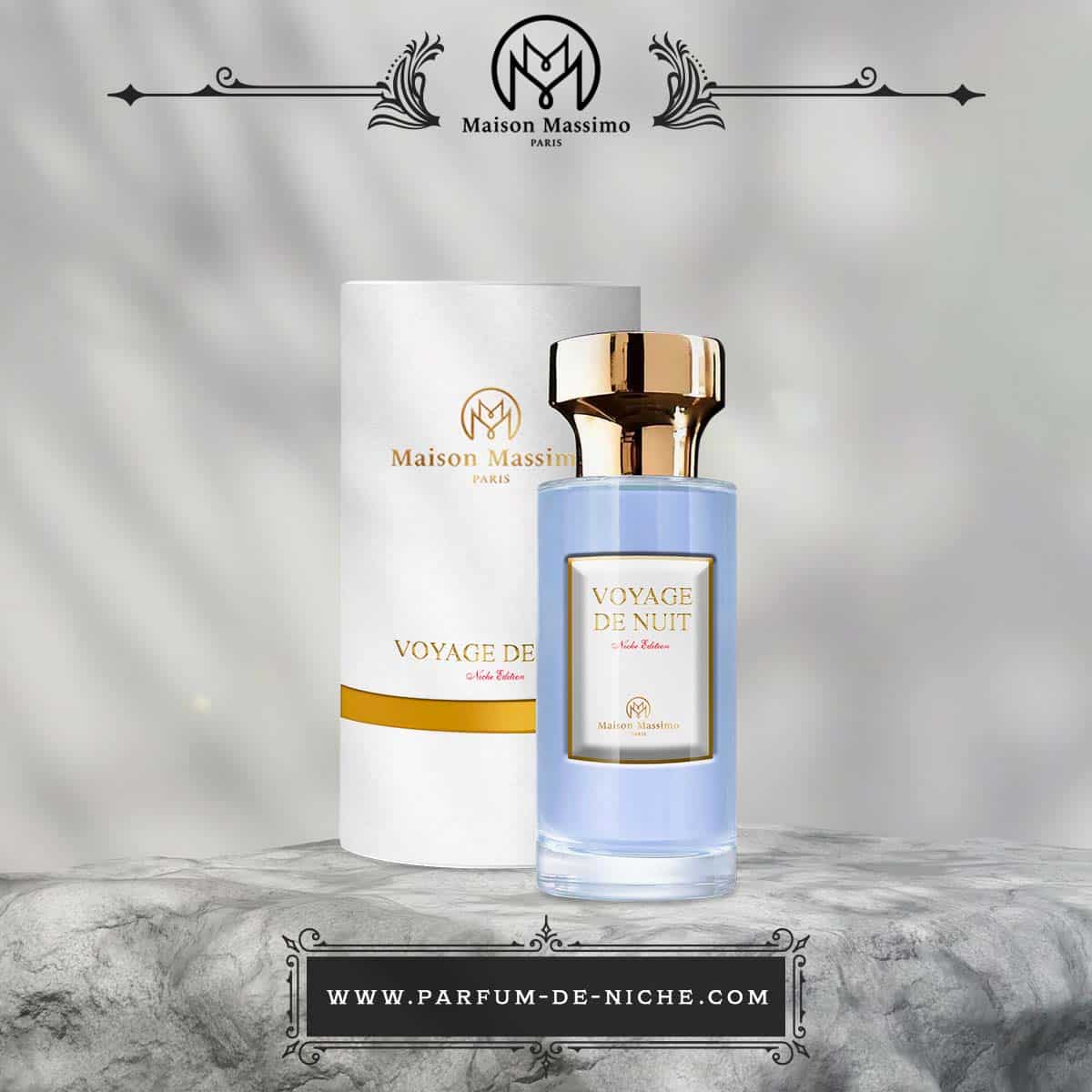 Perfume nicho Voyage de nuit - Maison Massimo Paris - 100ml